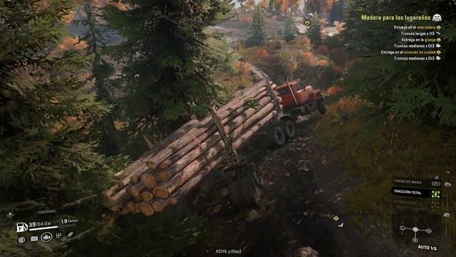 SnowRunner #11 TRONCOS largo de MADERA | jmartegamingtv смотреть онлайн