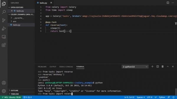 Asynchronous Tasks in Python - Getting Started With Celery