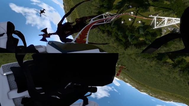VR 360 Video | Godzilla X Siren Head  Roller Coaster