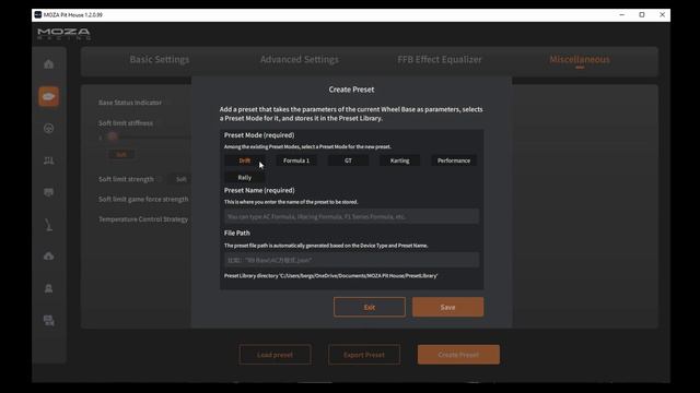 My Assetto Corsa Moza R9 Drift Settings смотреть онлайн