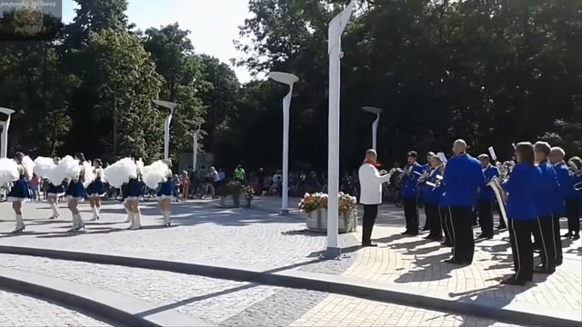 Паланга и мост. Паланга – крупнейший литовский курорт. смотреть онлайн