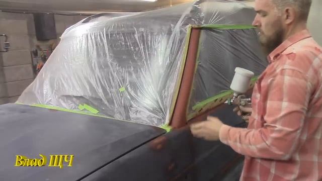 Покраска машины Раптором (Raptor) с красивой шагренью. Самое подробное пояснение от А до Я