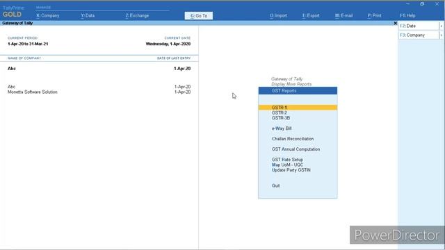 Tally Prime, Company Creation, Basic Settings, Sale / Purchase Vouchers, JSON for GSTR3B, GSTR1. смотреть онлайн