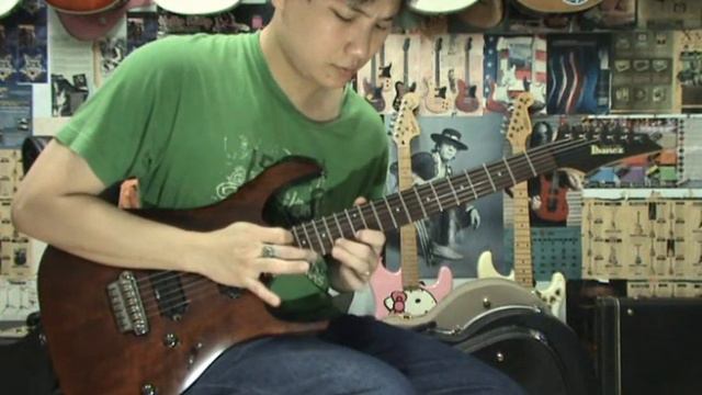 IBANEZ RGA121 GUITAR DRIVE SOUND DEMO смотреть онлайн