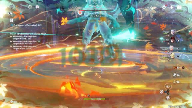 Genshin Impact v2.1 - Abyss Floor 12 with Raiden смотреть онлайн