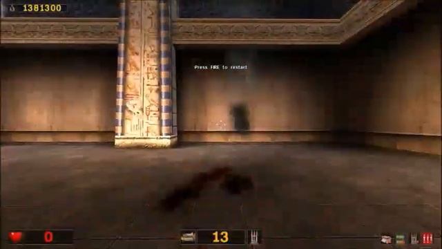 Learning how to rocket-jump in Serious Sam FE: The pain! смотреть онлайн
