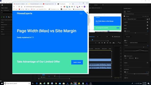 Page Width (Max) vs. Site Margin in Squarespace 7.1 смотреть онлайн