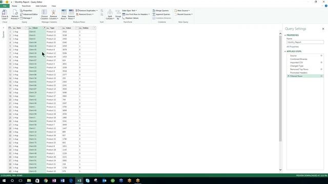 Excel 2016 Power Query Get Data From Folder смотреть онлайн