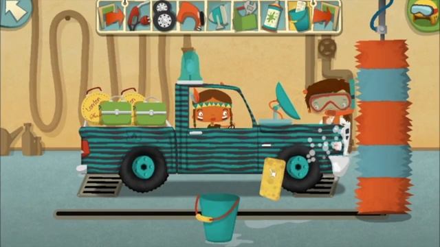 My Little Work Garage - game videos for kids смотреть онлайн