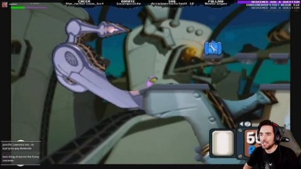 Worms: A Space Oddity [Wii] - FrasWhar's playthrough episode #3