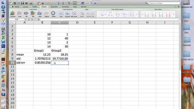 standard error bars in excel смотреть онлайн