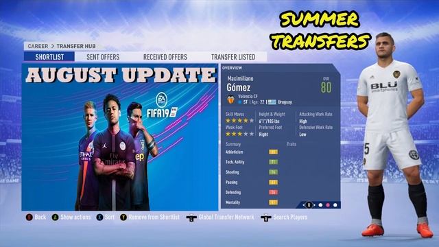 DOWNLOAD & INSTALL FIFA 19 SQUAD UPDATE AUGUST CPY (Full Summer Transfers, High Potential Players ) смотреть онлайн