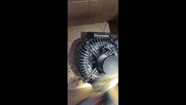 Mercedes W164 ML Alternator Remove And Repair