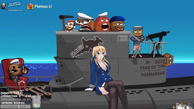 WoWs Best moments - Subs in randoms... смотреть онлайн