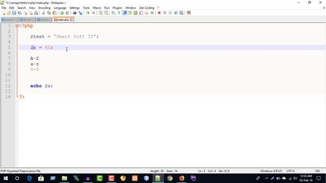 PHP - Part 3 ( Variable ) смотреть онлайн