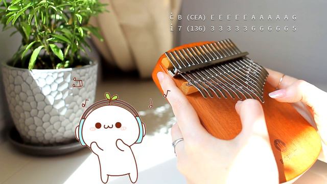 Despacito - Kalimba Cover With Tabs смотреть онлайн