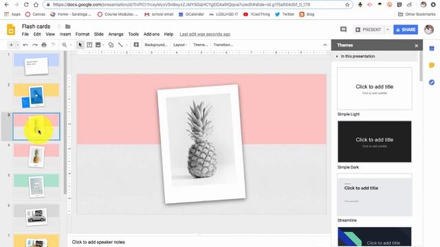 Creating Flashcards using Google Slides смотреть онлайн