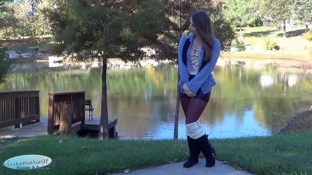 Fall Lookbook : Style a Chambray Shirt смотреть онлайн
