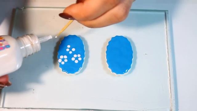 Рисуем жидкой пластикой Серьги с ромашками из полимерной глины Видео мастер класс 8 смотреть онлайн