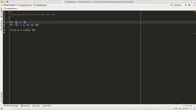 Iterating Multiple Lists Using the Zip Function - Learn Python 3 Lesson 32 смотреть онлайн