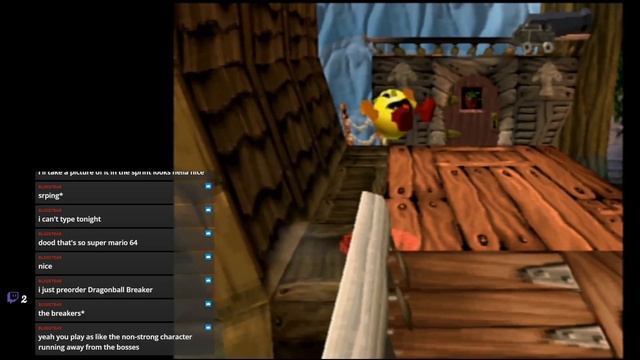 Pac-World Ps1 gameplay Part: 1 смотреть онлайн