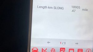 Посмотреть пробег в блоках автомобиля сканером Launch на примере Skoda Octavia A7