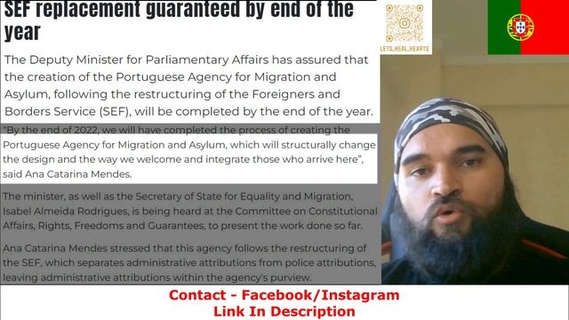 SEF Portugal Update | SEF Change to APMA Confirmed By Government | Good Or Bad For 1st TRC & Renewa смотреть онлайн