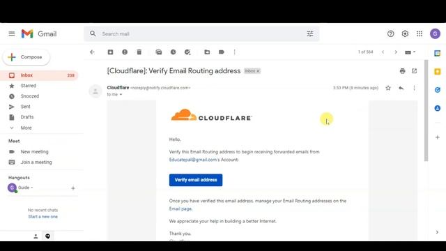 Free Business Email With Cloudflare Email Routing - Cloudflare DNS Mail Setup смотреть онлайн