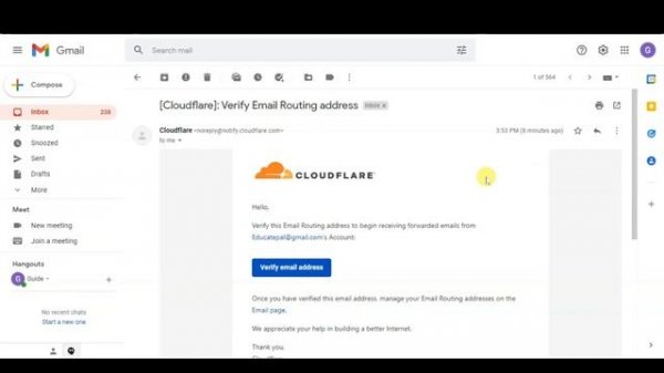 Free Business Email With Cloudflare Email Routing - Cloudflare DNS Mail Setup