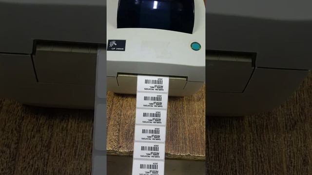 ZEBRA BARCODE PRINTER LP2844 | DIRECT THERMAL STICKER PRINTER | LABEL PRINTER смотреть онлайн