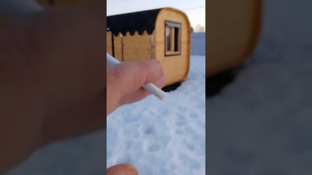 Баня бочка. Квадро. Реальный отзыв. Часть 1 смотреть онлайн