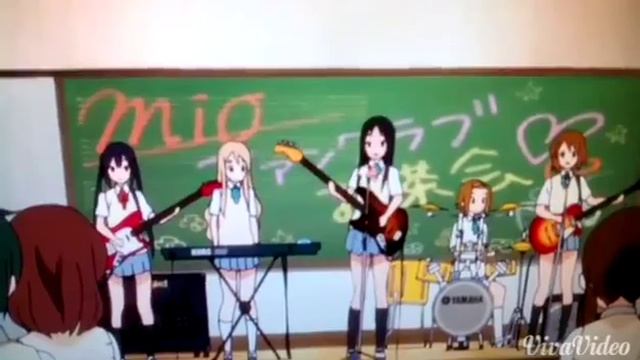 Anime K-on небольшой клип . смотреть онлайн