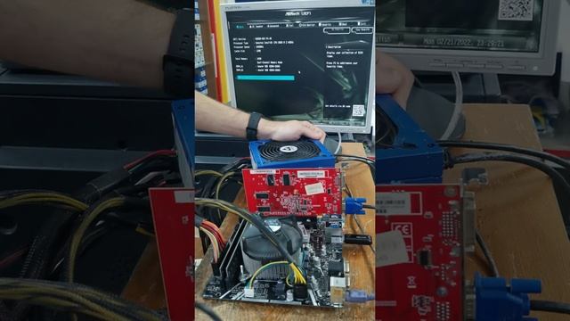 Установка QTJ2 в  плату ASRock B365M-HDV