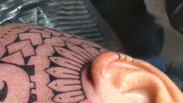 Zanto making tribal head tattoo punk version смотреть онлайн