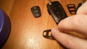 Мелкий ремонт ключа - замена кнопок KIA