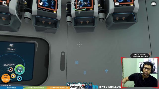Horror of Seas | What Lives in Deep Ocean? | Subnautica | Charity Stream | India Live смотреть онлайн