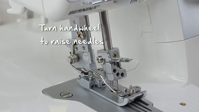 BERNINA overlocker serger L 220 sewing the perfect chain stitch mp4 смотреть онлайн