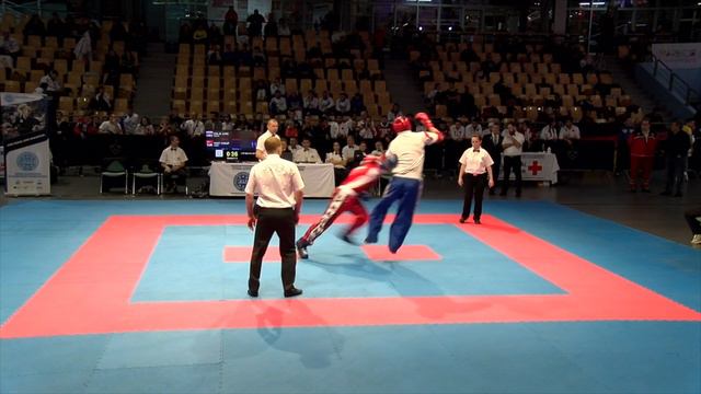 Jure Drlje v Yakup Yigit WAKO European Championships 2018 смотреть онлайн