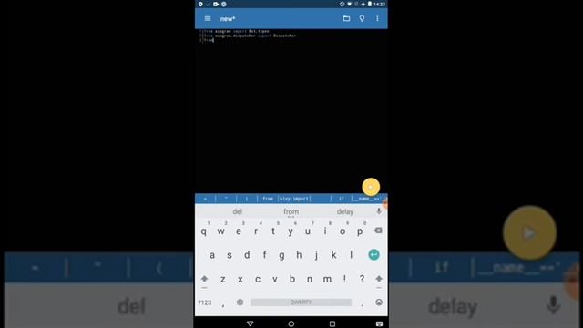 КАК СДЕЛАТЬ телеграм бота прямо на телефоне на Python? смотреть онлайн