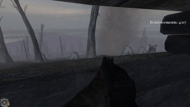 Call of duty 2 with AK assault rifle series and other guns part 7 - battle for Hill 400 смотреть онлайн