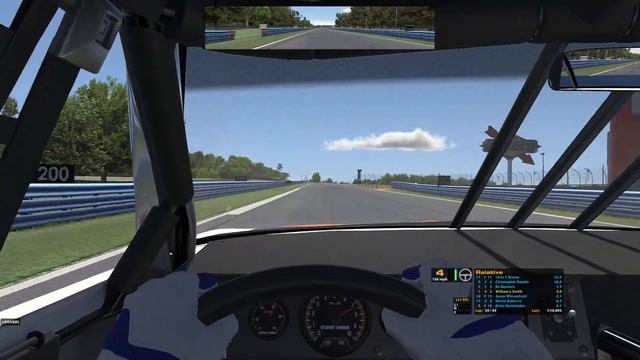 iRacing Nascar Winter Fixed Series | Chevy Monte Carlo - 1987 at Watkins Glen | Week 8 смотреть онлайн