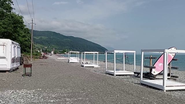 Какие пляжи в Цандрипше