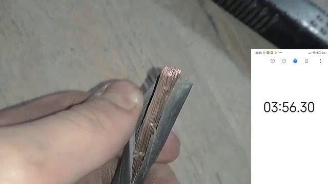 Добываю медь из силового кабеля, сколько выйдет? смотреть онлайн