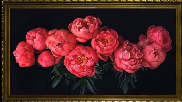 Pink Flower Picture | TV Wallpaper | Flower Painting #wallpaper #arttv #flowerwallpaper смотреть онлайн