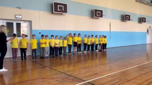 Урок физической культуры в 3 «А» классе