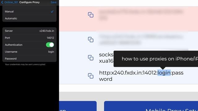 Как настроить прокси на iPhone/iPad смотреть онлайн