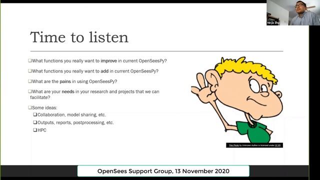 Minjie Zhu & OpenSeesPy at the OpenSees Support Group смотреть онлайн