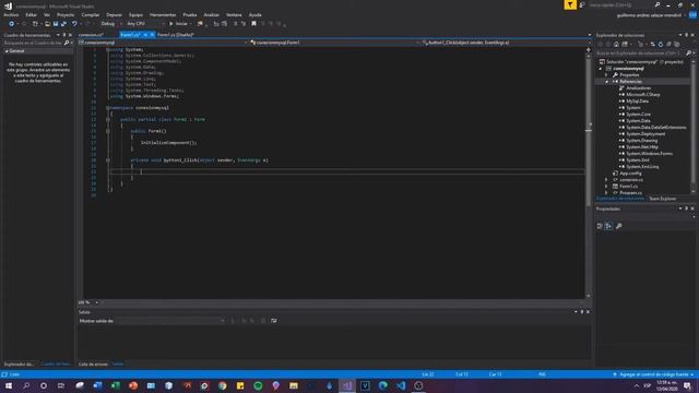 Como crear conexión a MySQL en C# [Visual Studio] смотреть онлайн