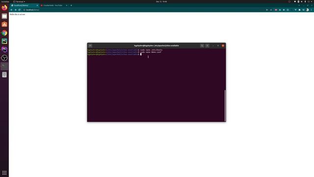 Create virtual host on ubuntu 20.04 - with SSL смотреть онлайн