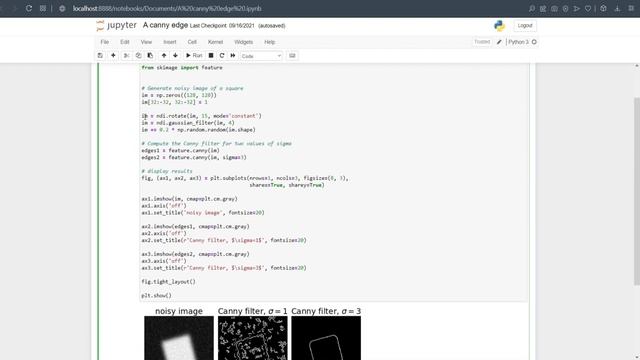 Canny edge detector || Scipy || scikit-image || Pengolahan Citra смотреть онлайн